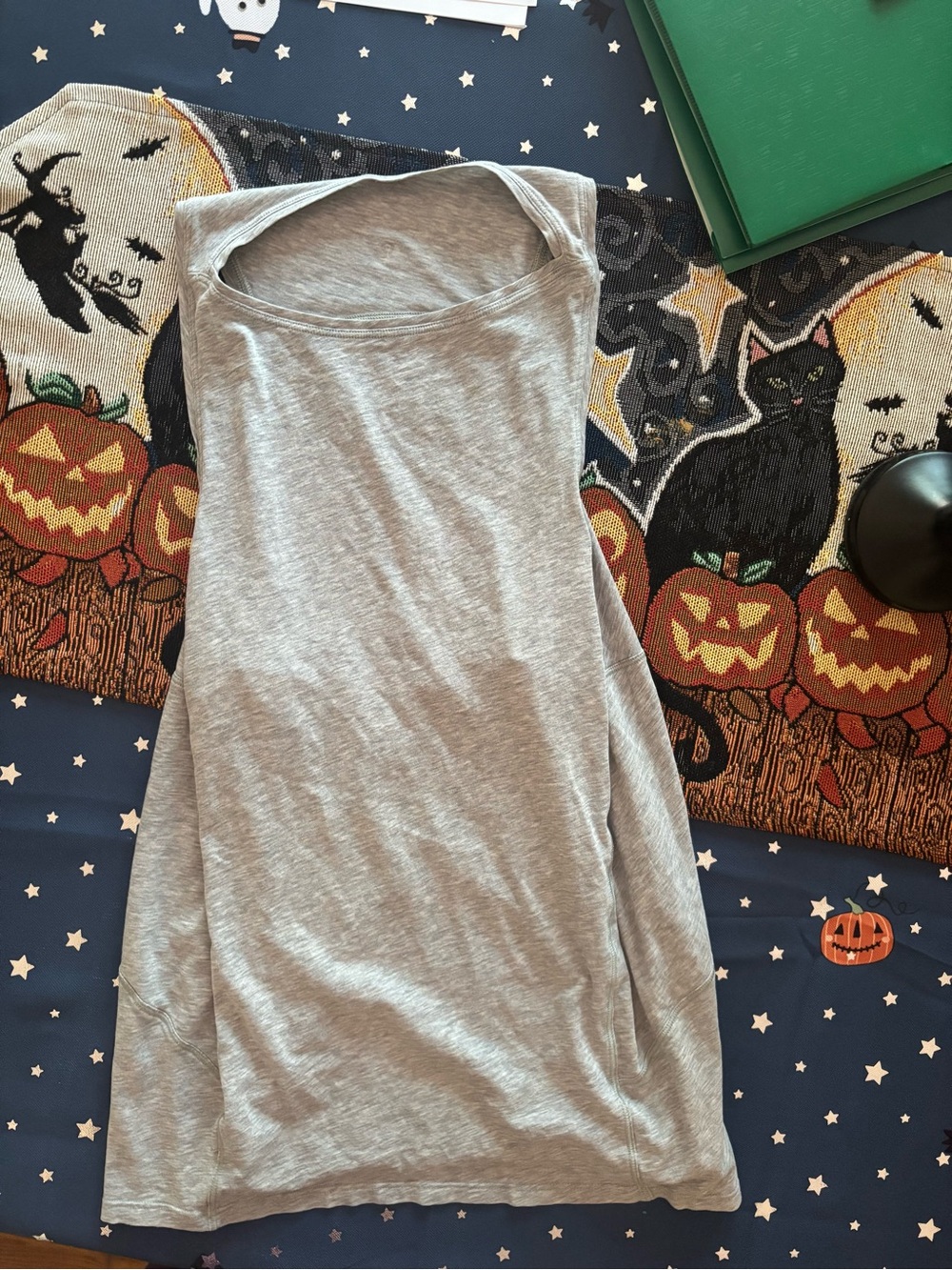lululemon athletica Heathered Gray Muscle Tank, 6